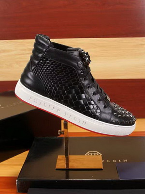 PhiliPP Plein High-Top Fashion Men Shoes--045